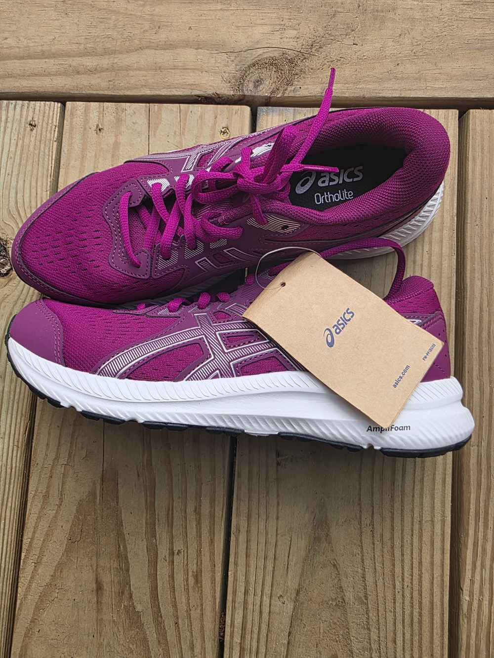 Asics Women's Gel Contend 8 'Blackberry Pure Silver'